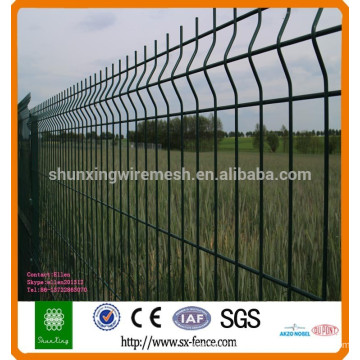 ISO9001 PVC coated metal fence steel panel